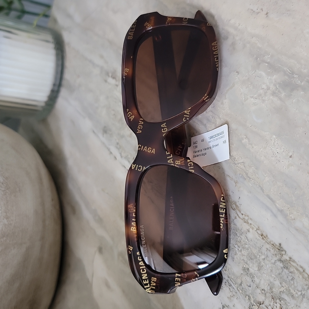 Balenciaga Havana brown sunglasses